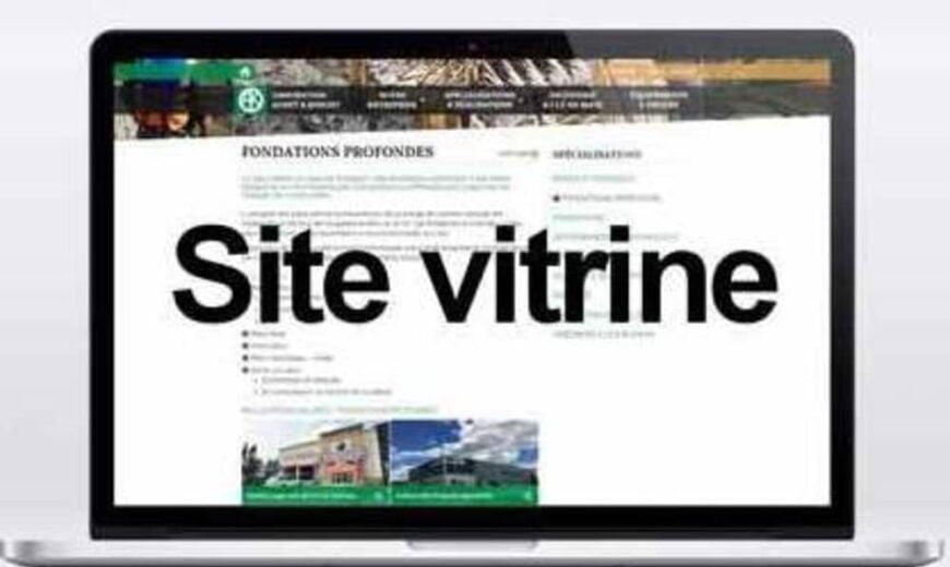 ETAPE DE CR2ATION DE SITE VITRINE