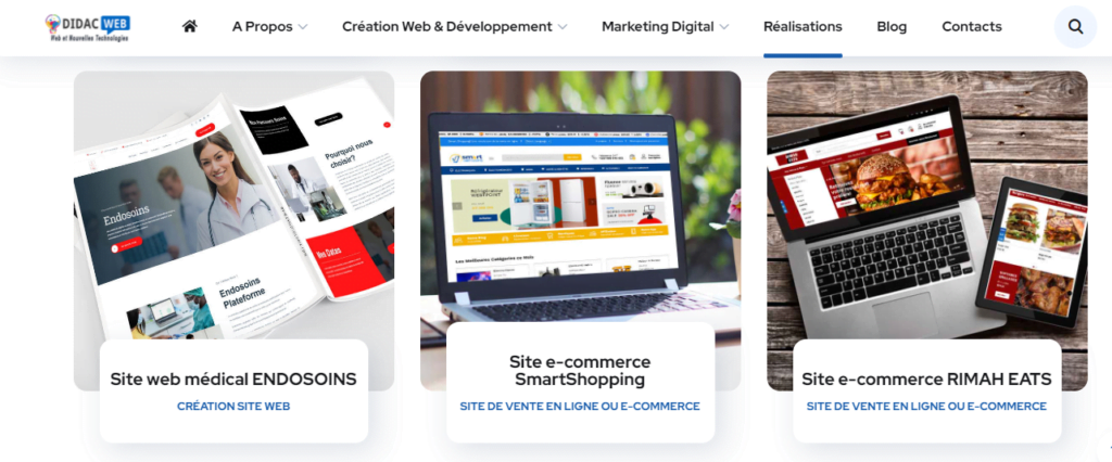 Agence web en RDC