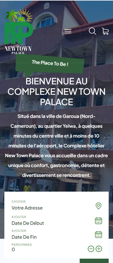 Newtown Palace — Version mobile