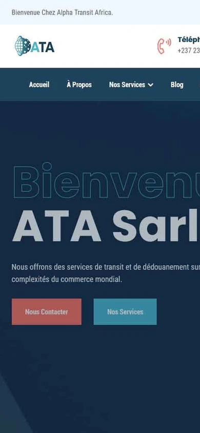 ATA — Vue d’ensemble du site archivé