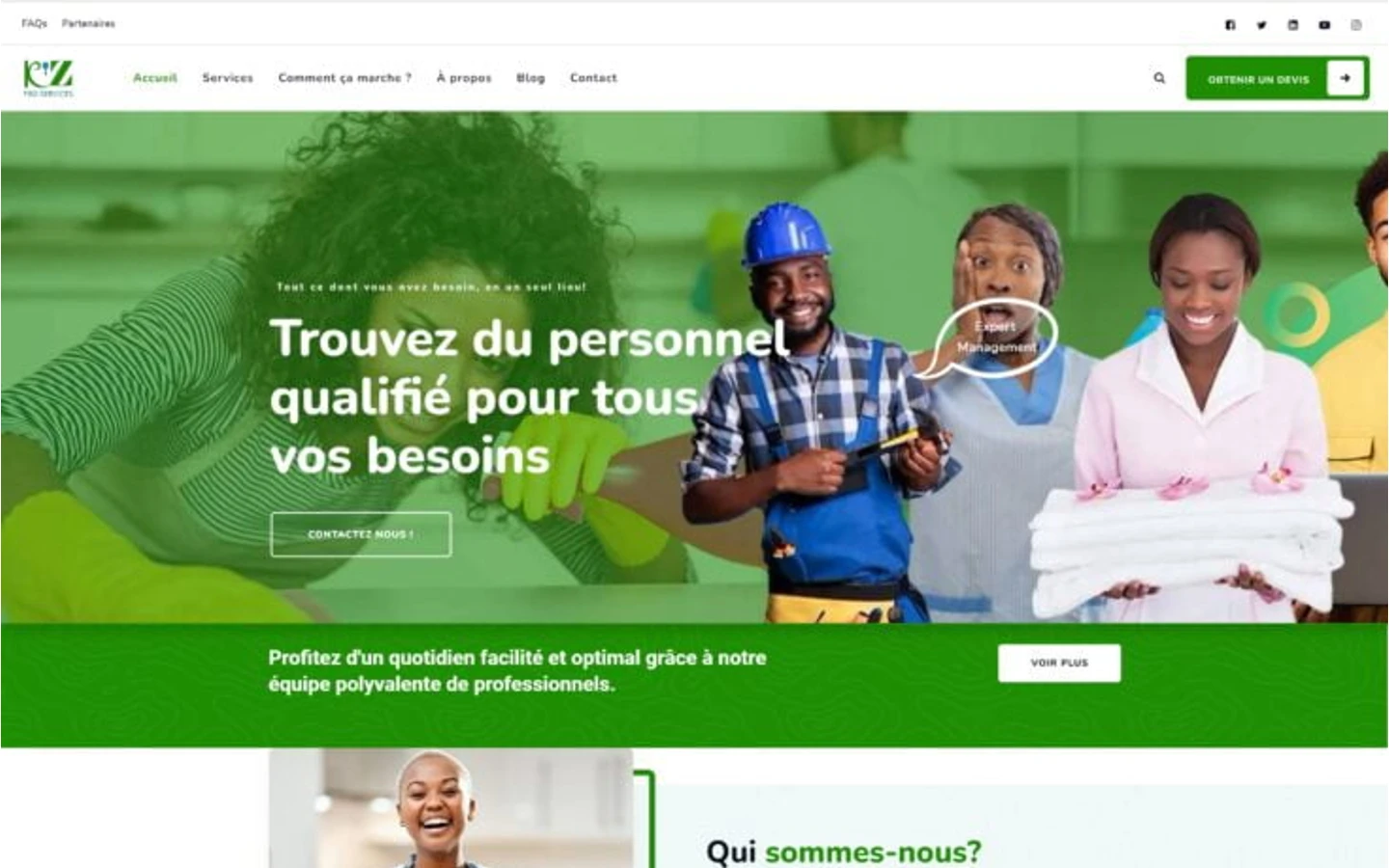 KZPro Services — Accueil archivé