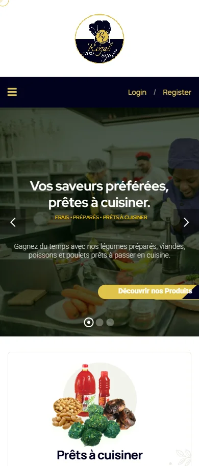 Accueil Régal Sans Égal sur mobile