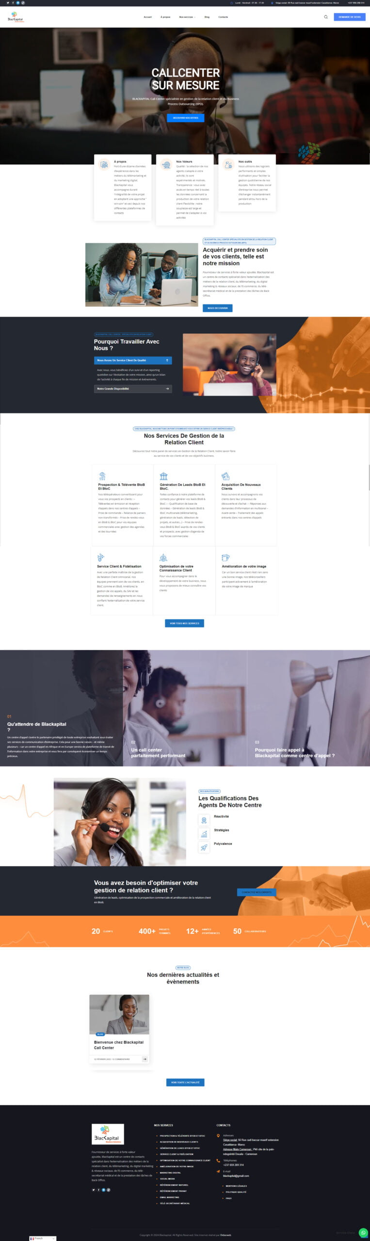 Présentation Complète du site de Blackapital