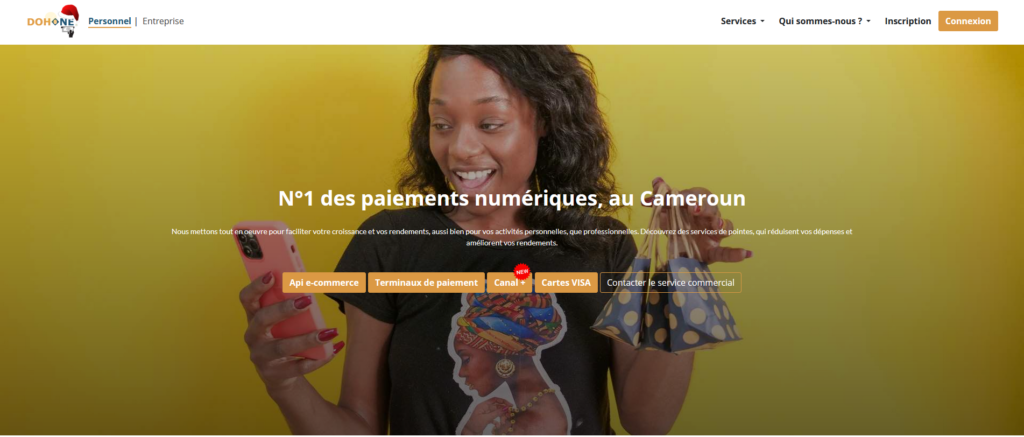 Image du site internet de Dohone