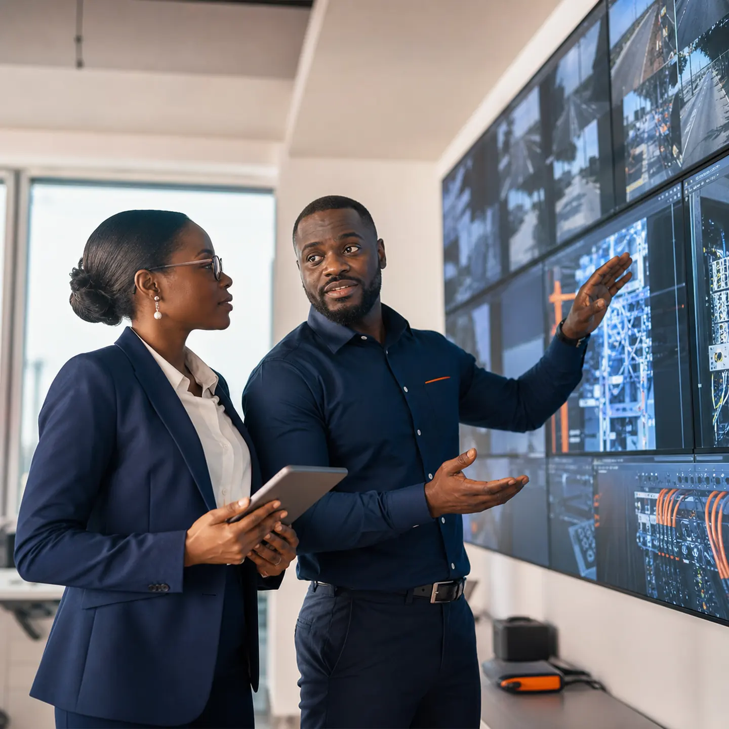 Experts supervisant la performance et la sécurité d’une infrastructure web