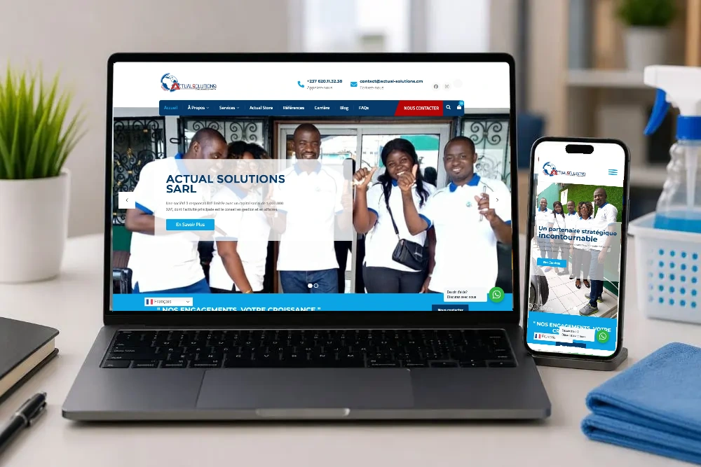 Actual Solutions sur ordinateur et mobile