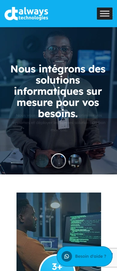 Always Technologies — Version mobile