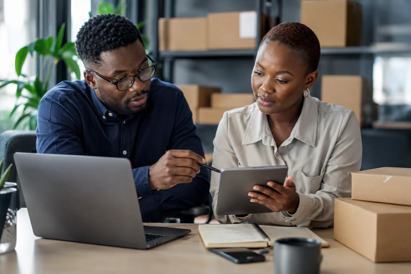 Experts africains cadrant les intégrations d’un site e-commerce / African experts scoping integrations for an ecommerce website