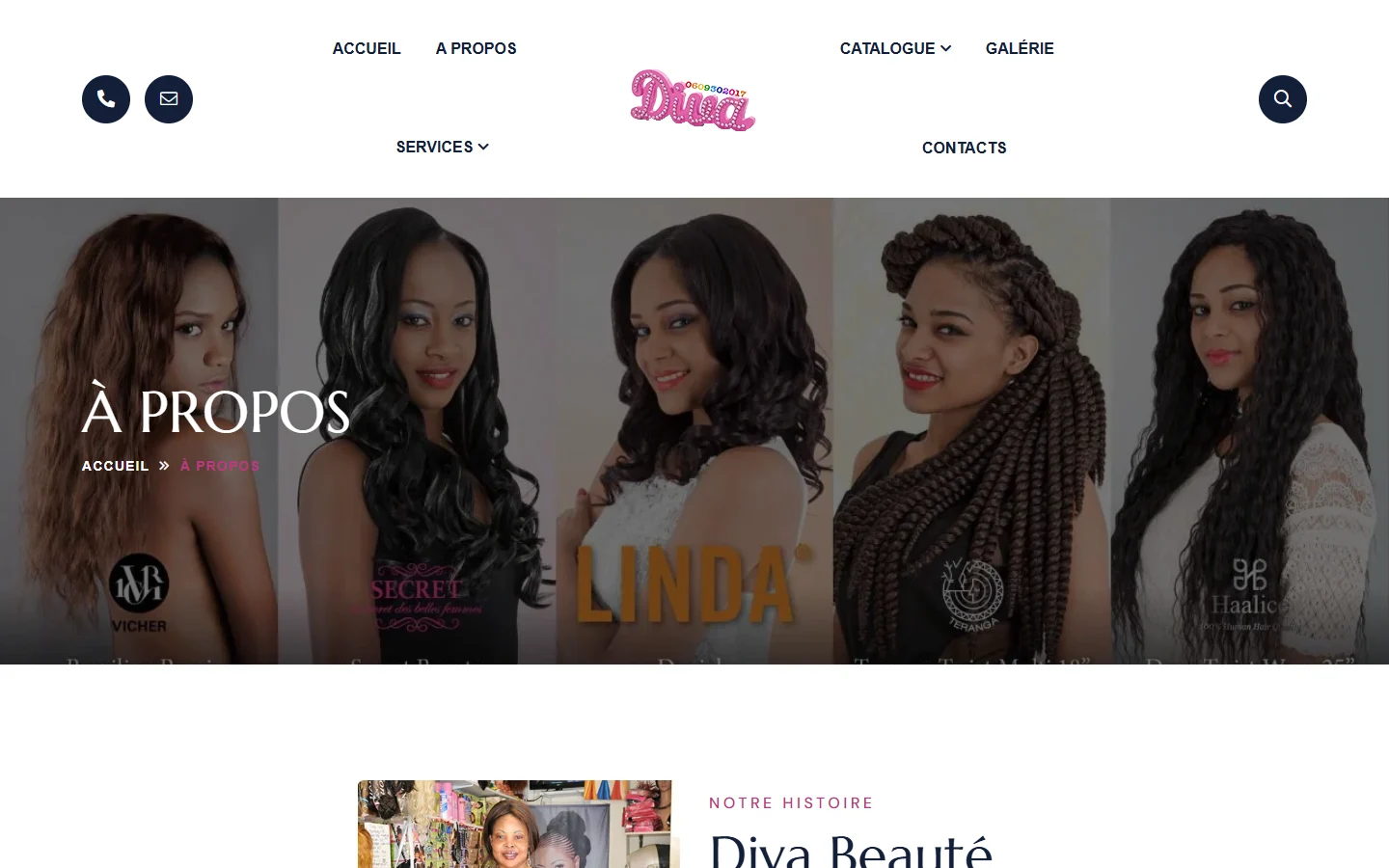 Diva Beauté — Présentation du salon