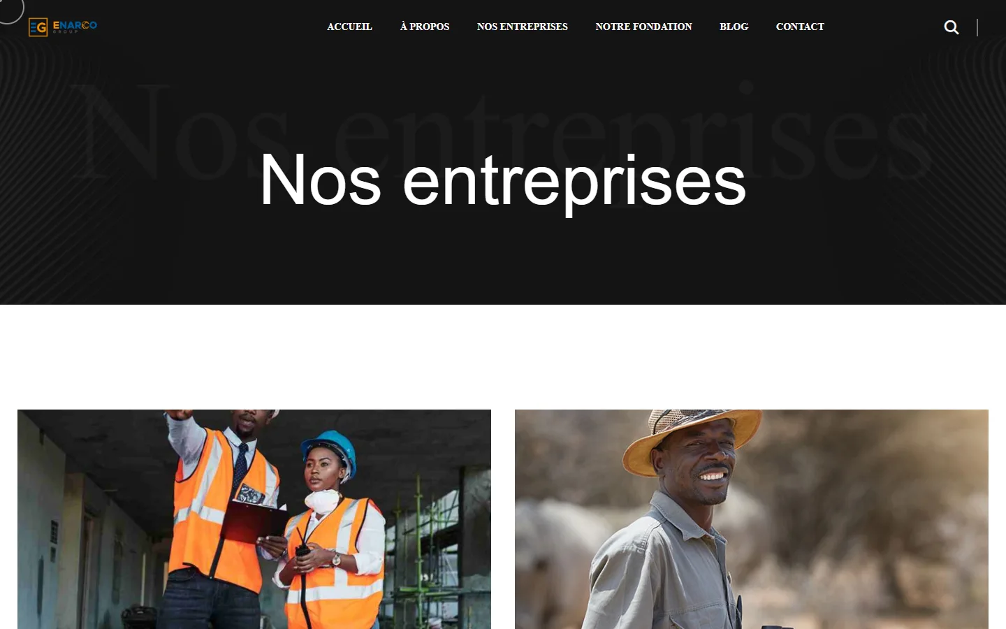 Entreprises d’ENARCO GROUP sur ordinateur