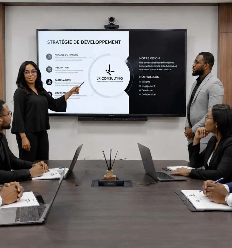 Visuel de présentation du cabinet publié par LK Consulting