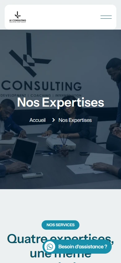 Expertises sur mobile