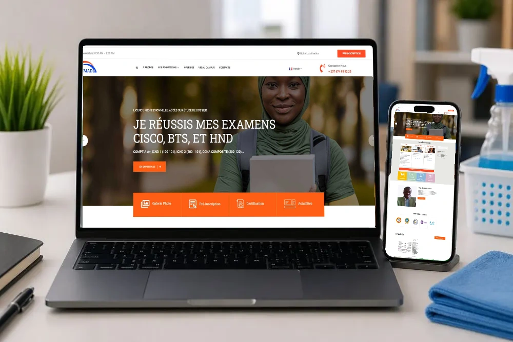 ISSTMADD — écrans archivés dans les supports ordinateur et téléphone