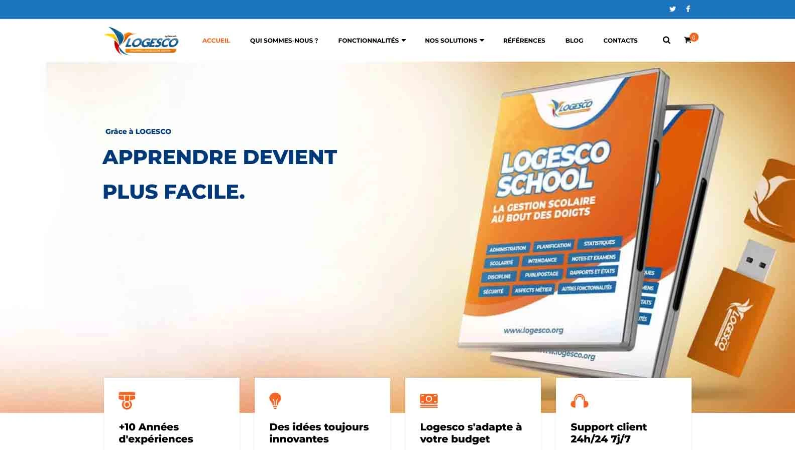 LOGESCO — accueil archivé