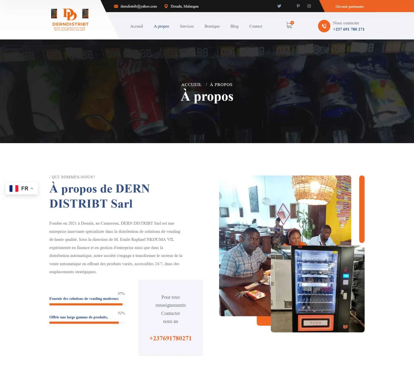 DERN DISTRIBT — présentation de l’entreprise