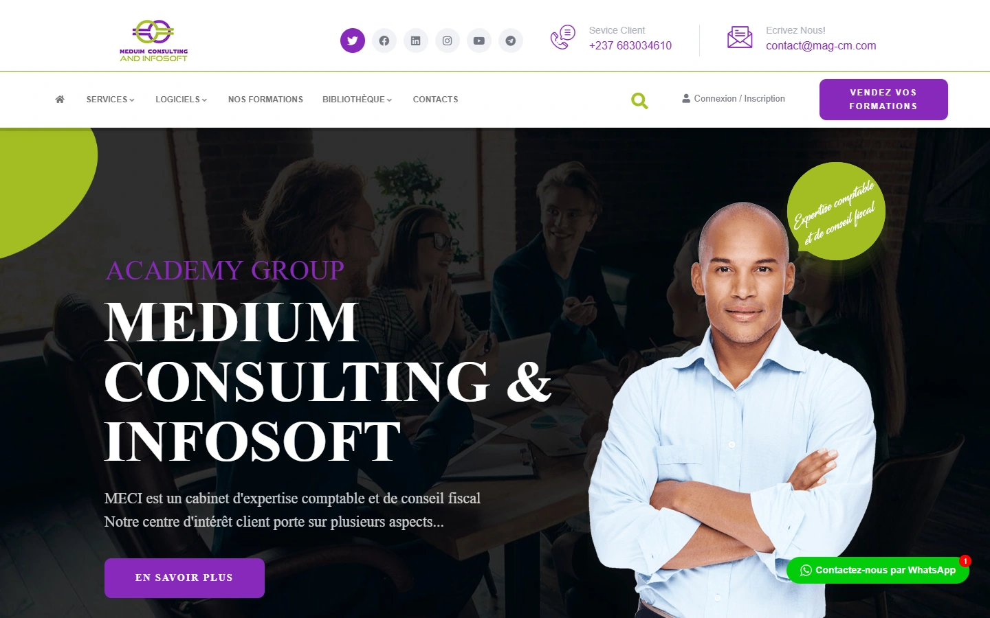 Mag-cm — desktop homepage