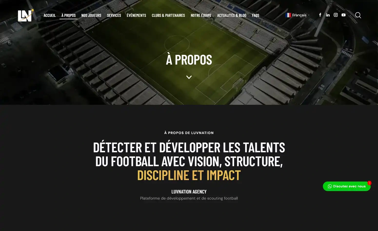 Page À propos