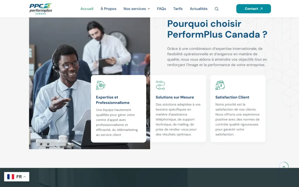 PerformPlus Canada — Approche et accompagnement
