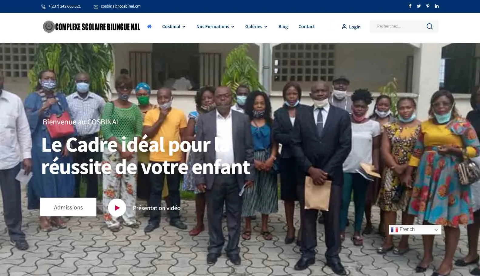 NAL Bilingual College — Website archive — view 1