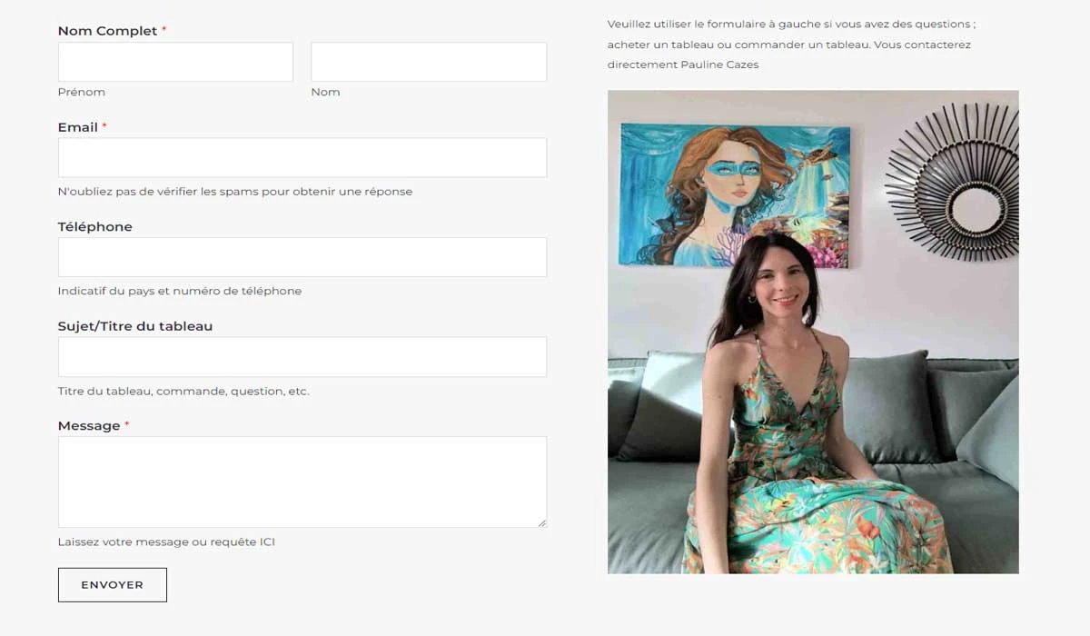 Pauline Cazes — Website archive — view 4