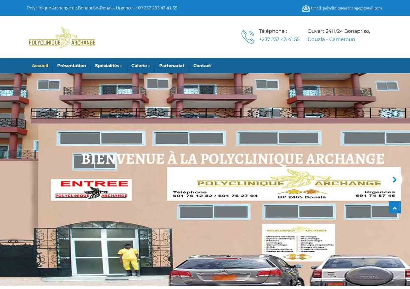 Polyclinique Archange — Archive du site — vue 1