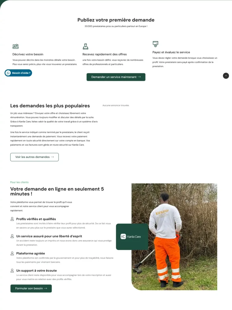 Kanilacare, vue ordinateur conservée 2