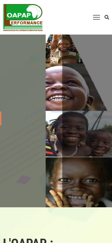 OAPAP — Mobile home page
