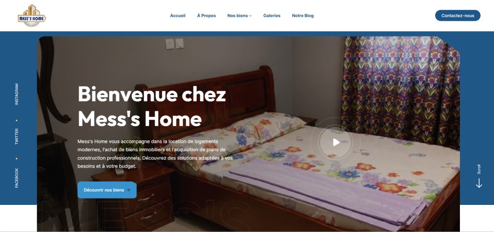 Mess’s Home · Détails du projet