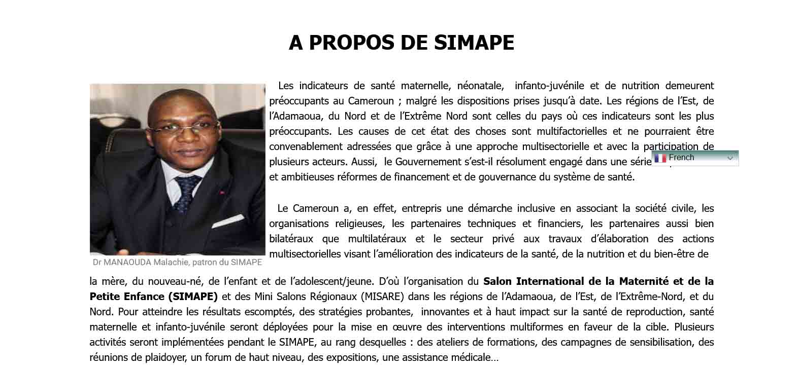 SIMAPE · Project details