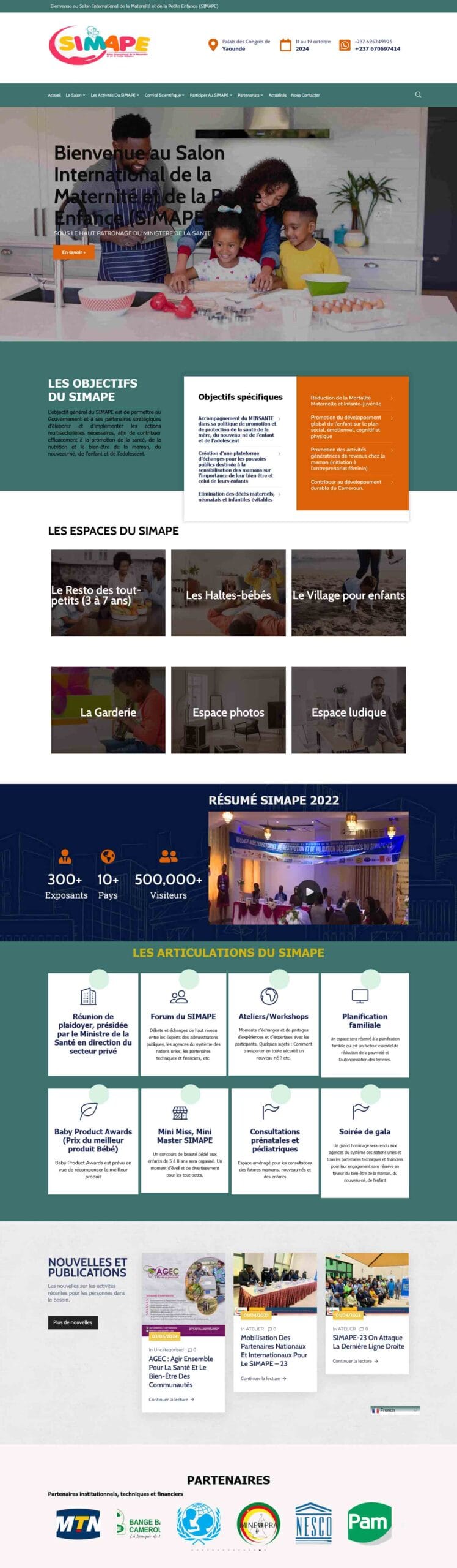 SIMAPE · Full archived desktop page