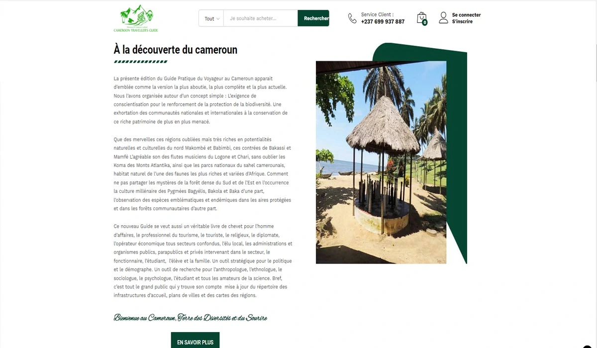 À la découverte du Cameroun