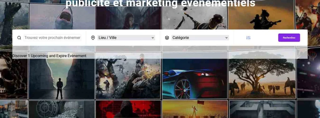 Recherche d’événements
