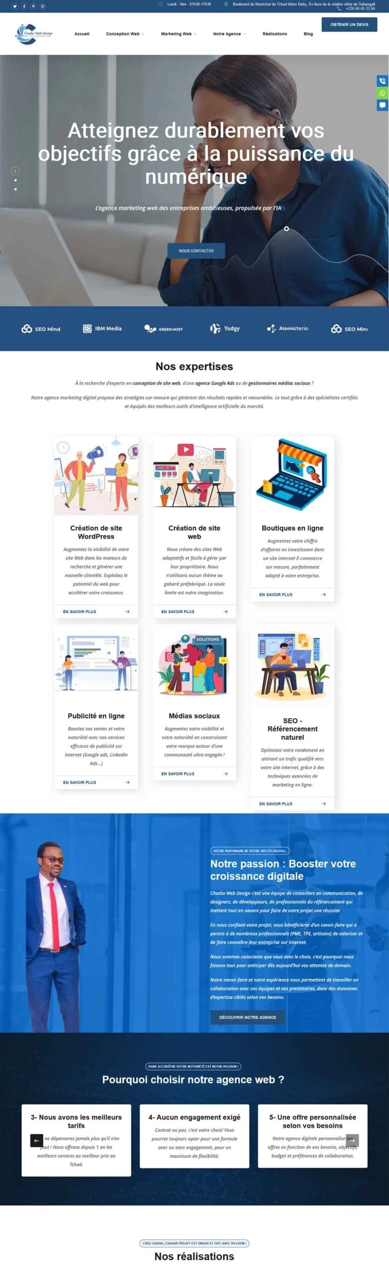 Website overview