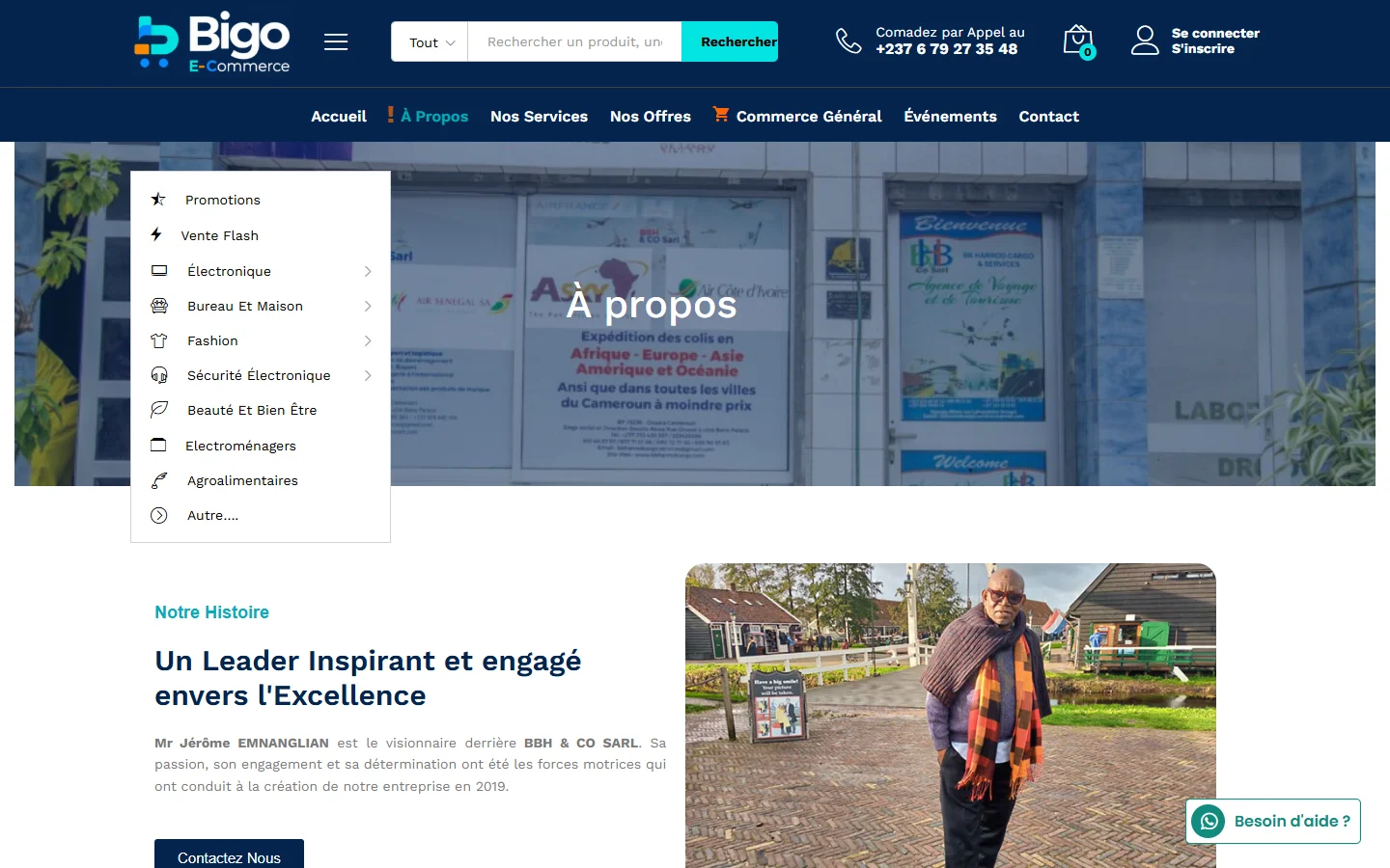 BIGO E-COMMERCE — Présentation de Bigo