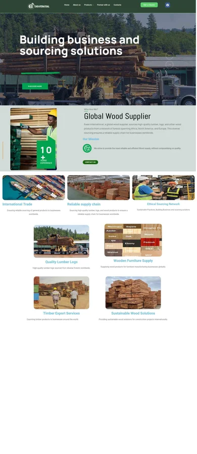 EWEN INTERNATIONAL — Parcours de présentation