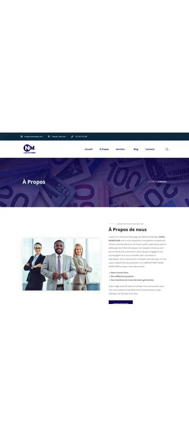 NORA MONETAIRE — Présentation du projet