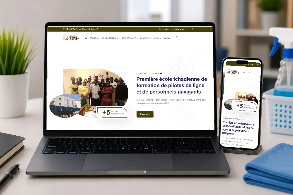 CFORMA — Refonte de site vitrine