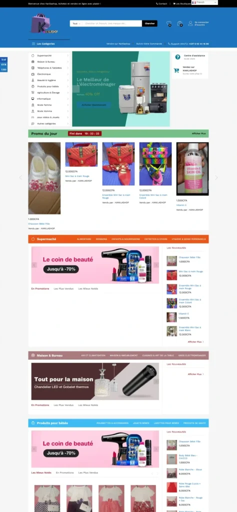 Kanilashop — Vue d’ensemble