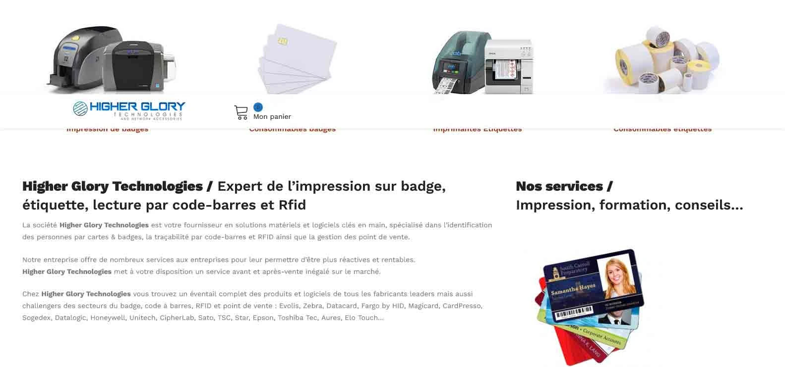 Higher Glory Technologies — Company and services presentation