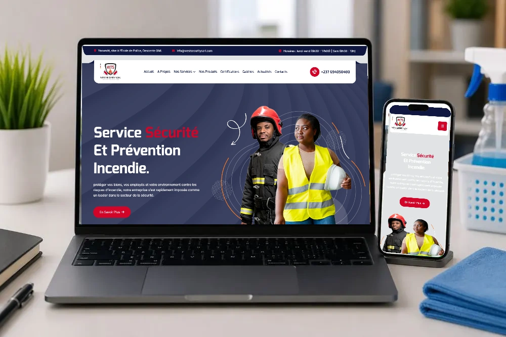 West Security SARL — Le projet sur ordinateur et téléphone