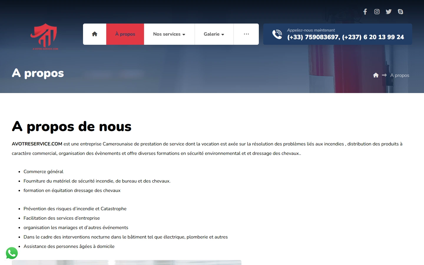 Présentation de l’entreprise sur ordinateur