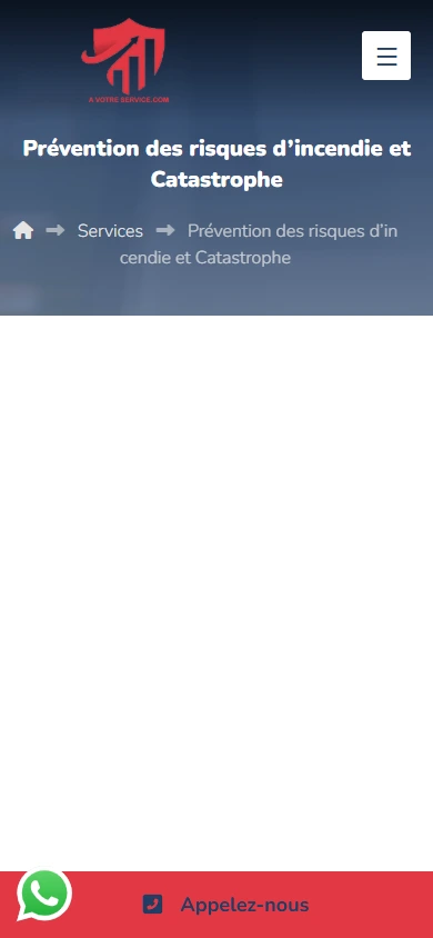 Prévention incendie sur mobile